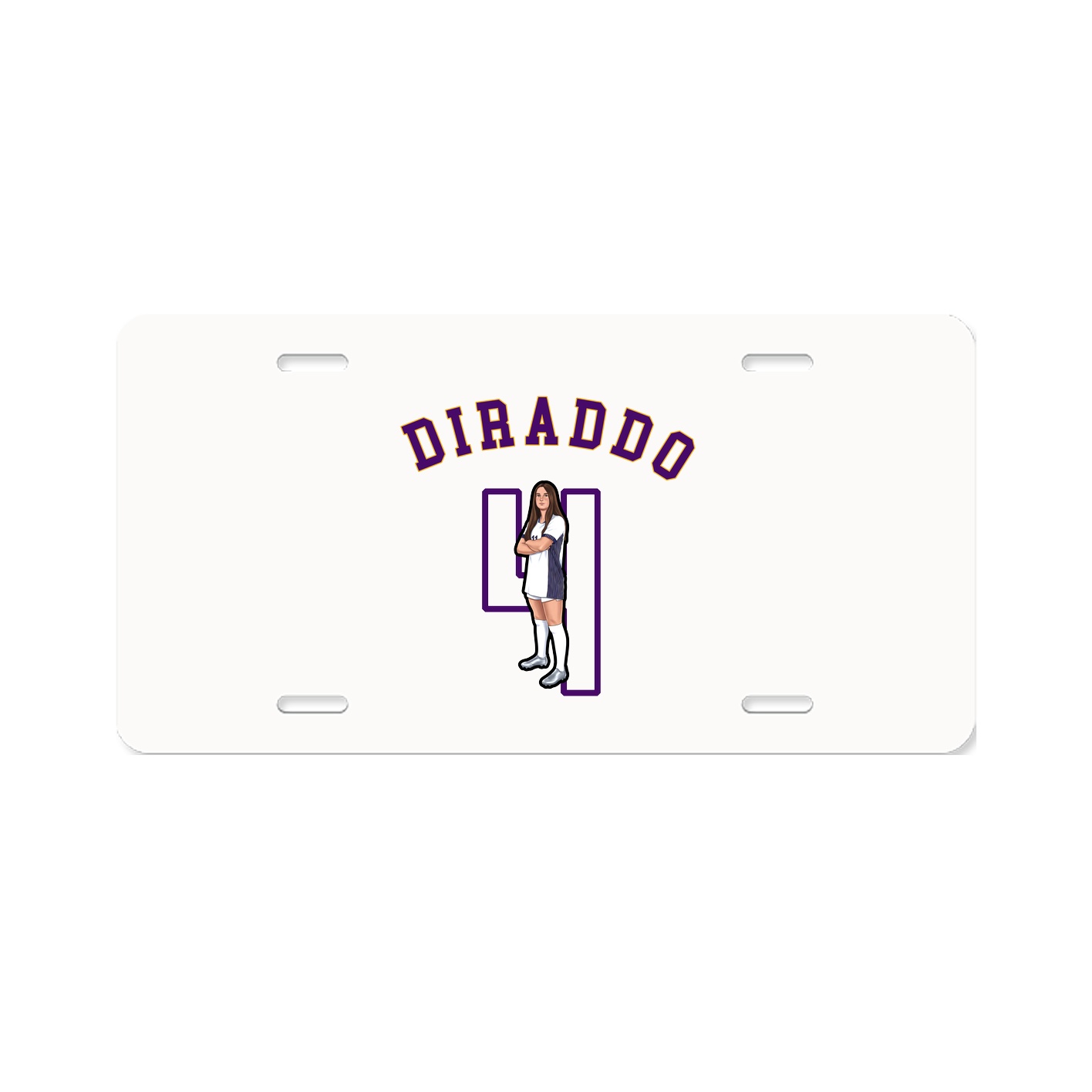 License Plate — Shirsey Arch in Classic