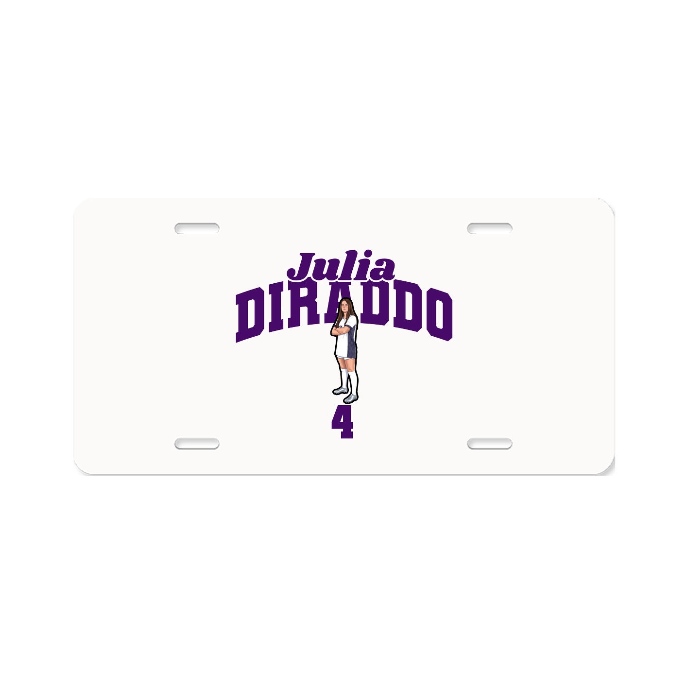 License Plate — Signature Arch in Classic