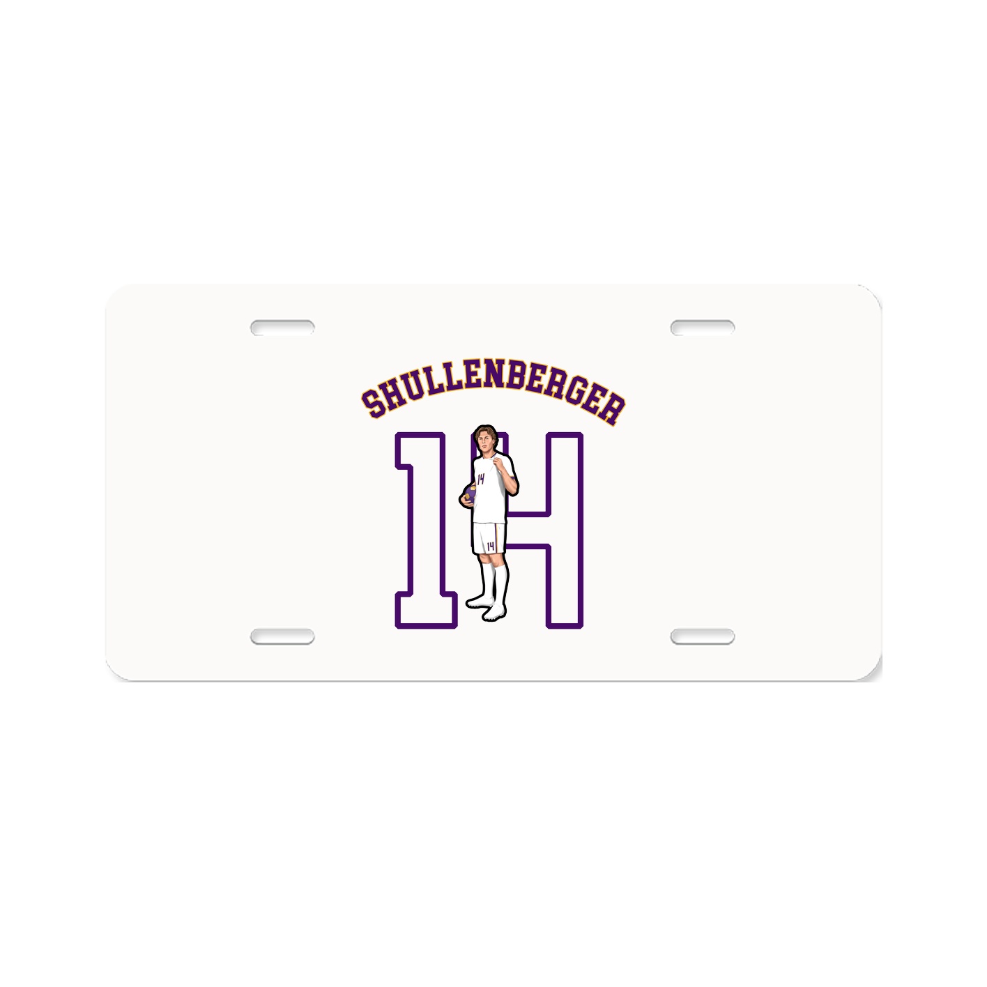 License Plate — Shirsey Arch in Classic