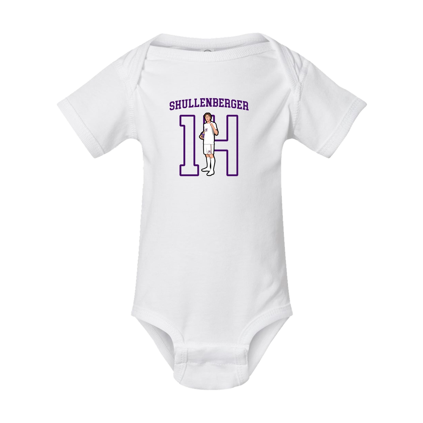 Baby Onesie — Shirsey in White