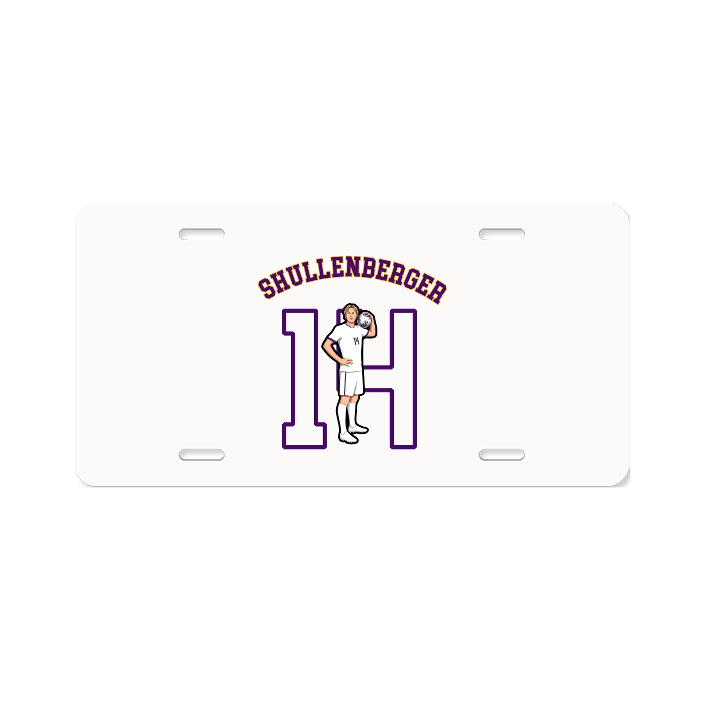 License Plate — Shirsey Arch in Classic