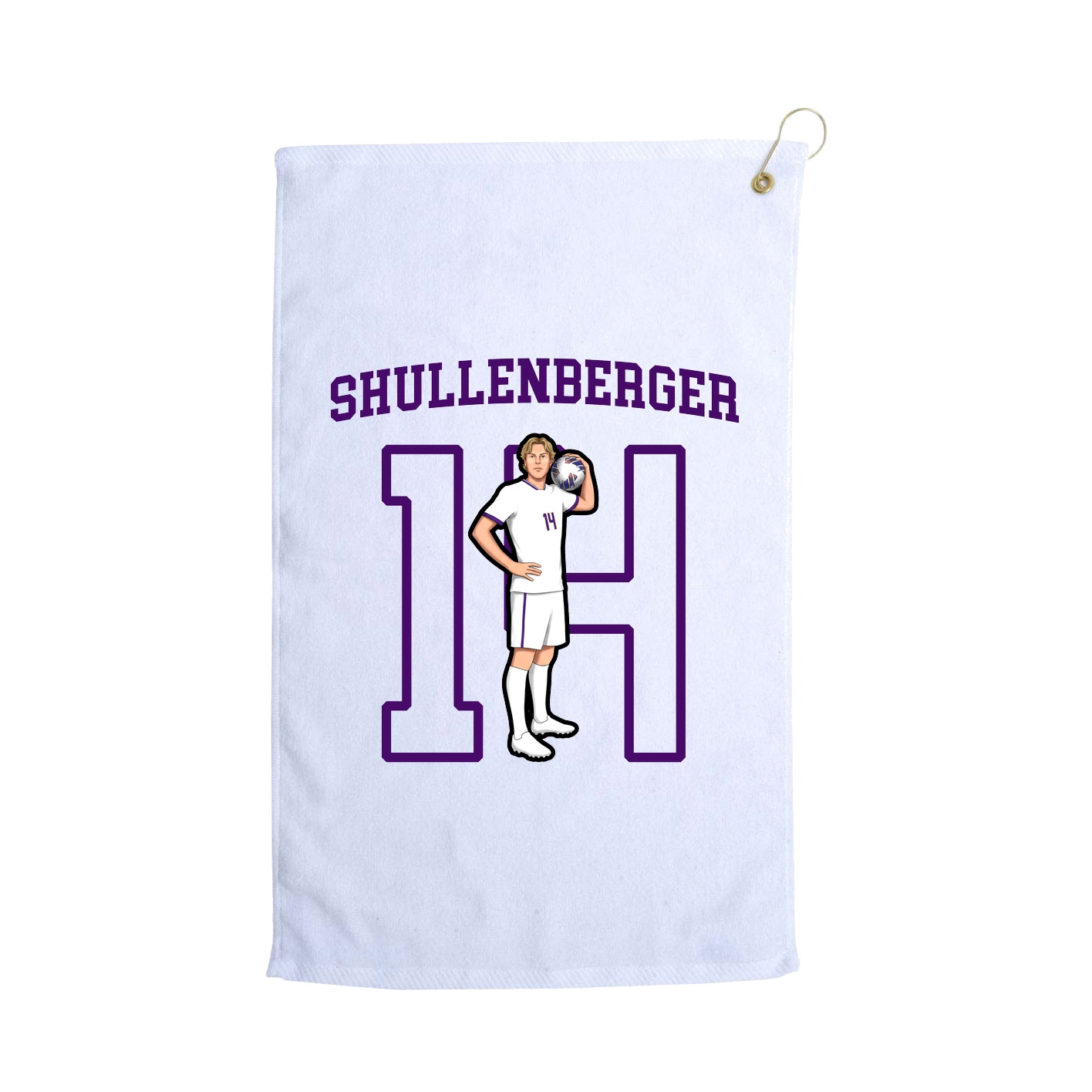 Golf Towel — Shirsey in White
