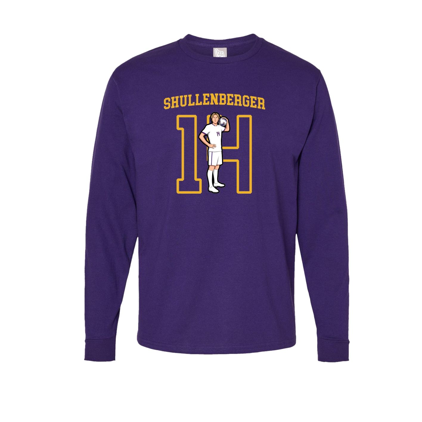 Long Sleeve Tee — Shirsey in Purple