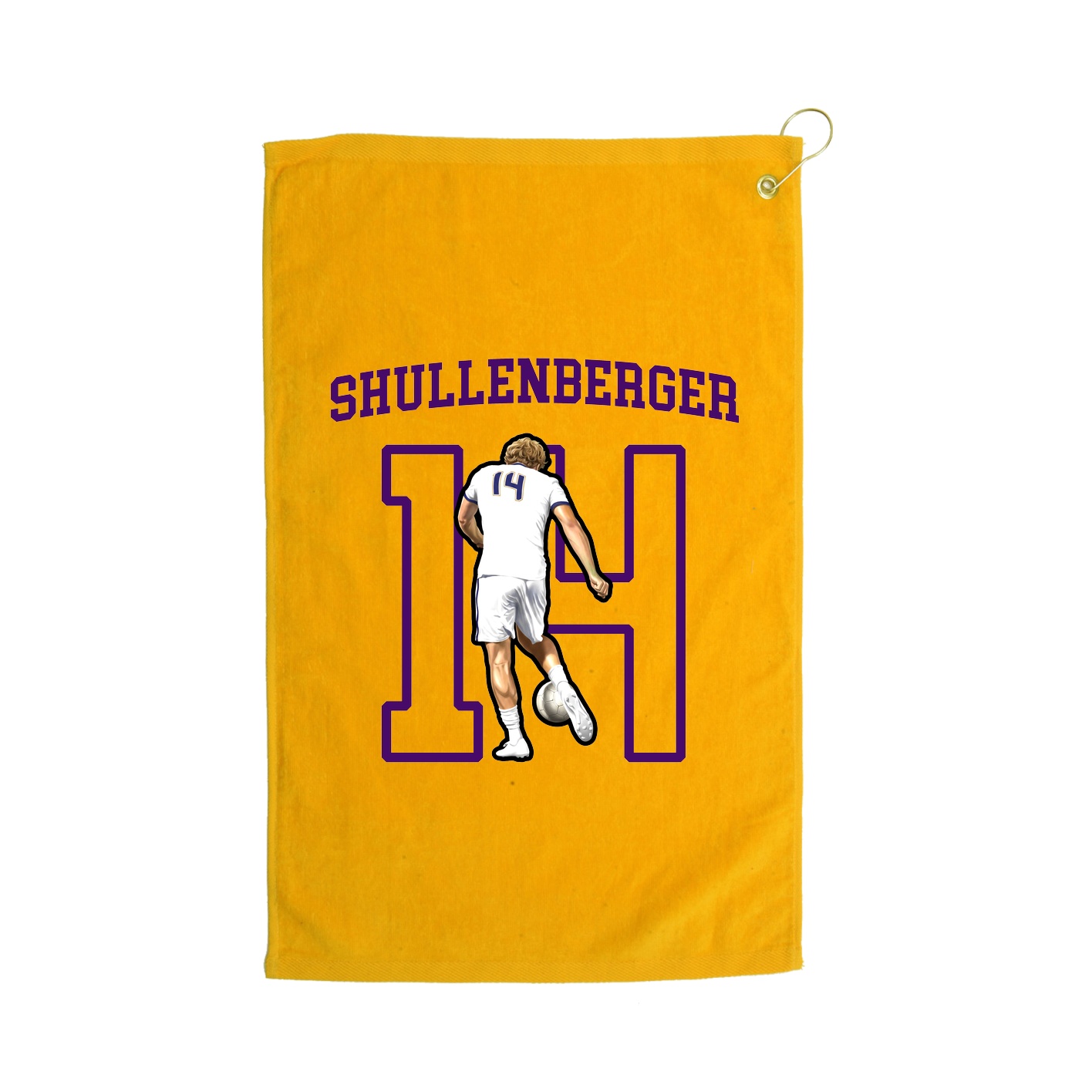 Golf Towel — Shirsey in Gold