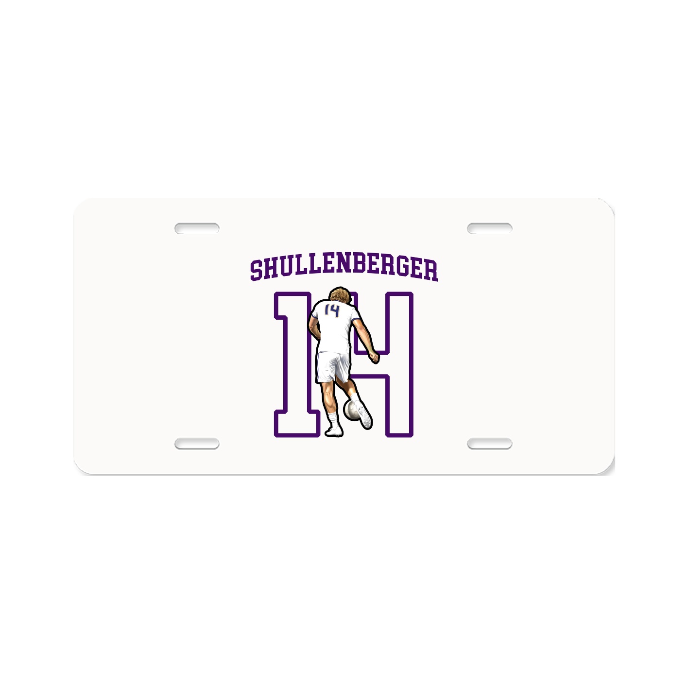 Aluminum License Plate