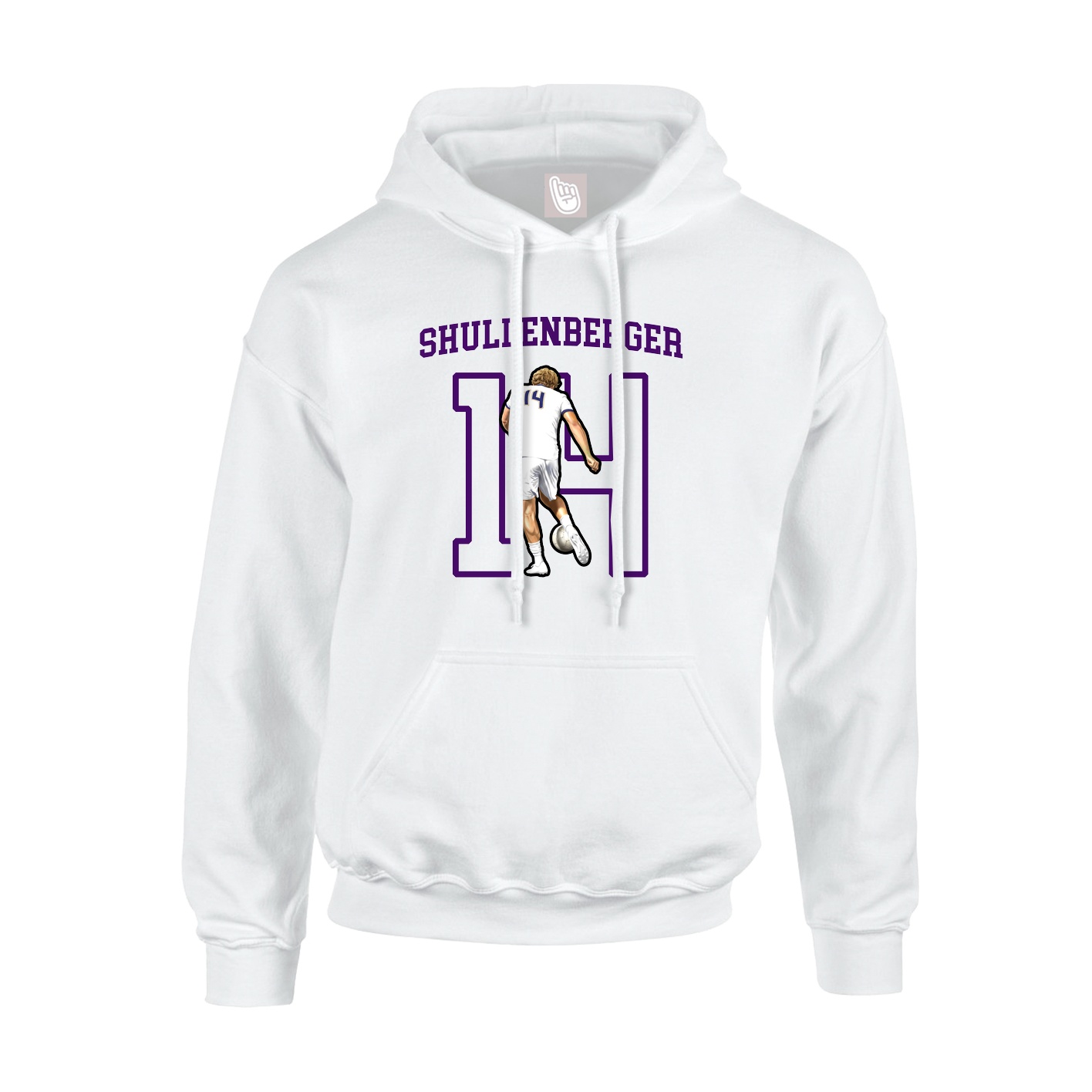 Youth Hoodie — Shirsey in White