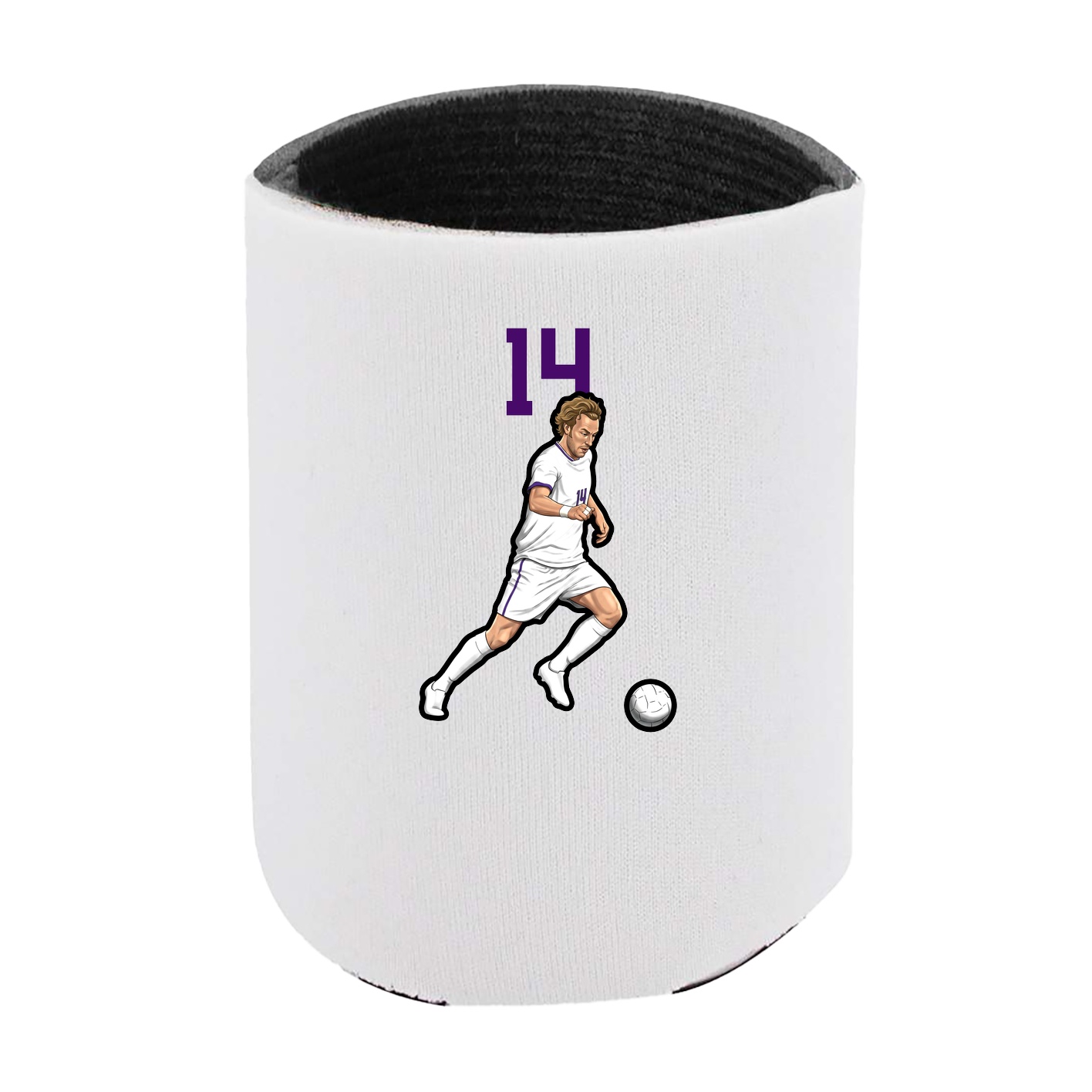 Can Holder — Number Top in White