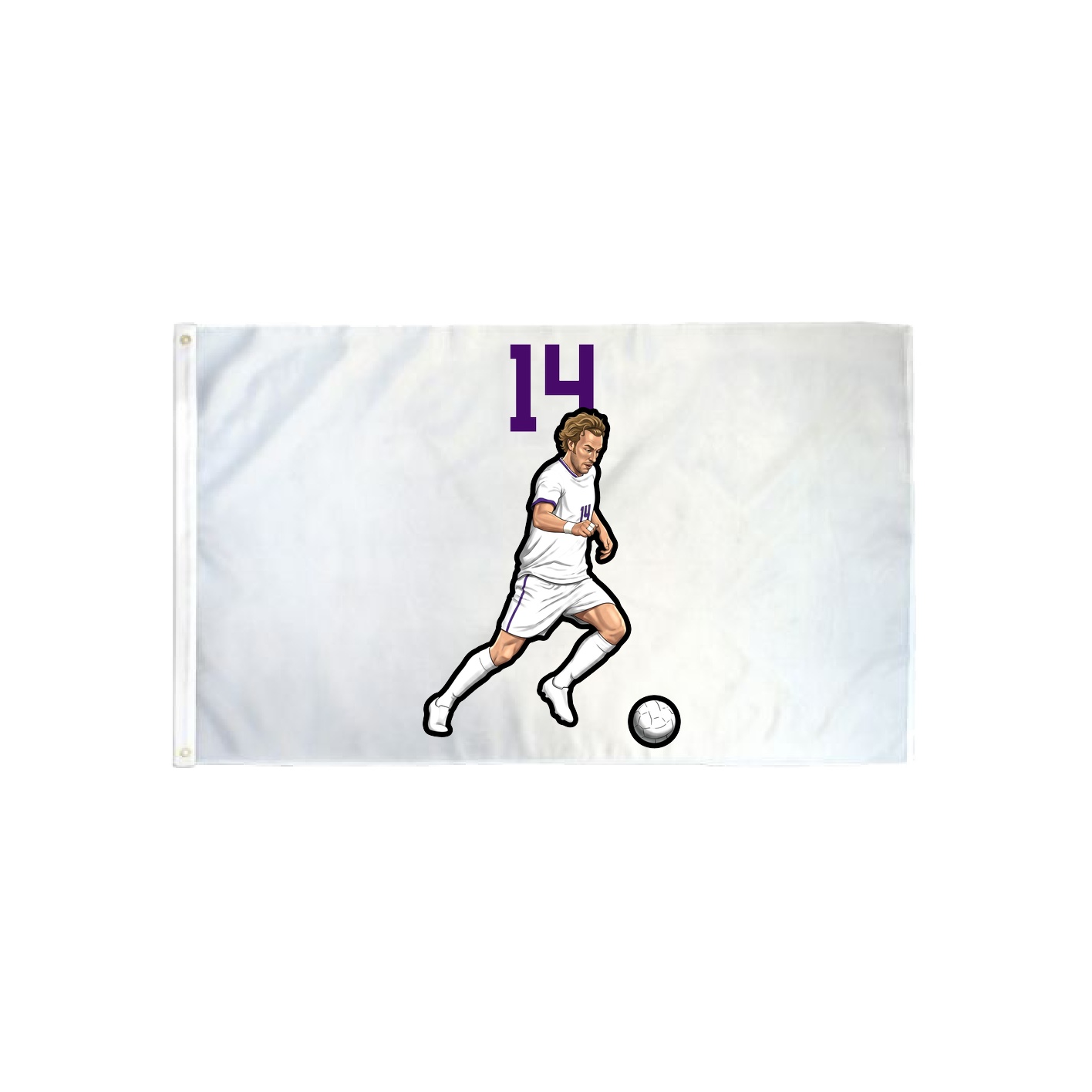 3x5 Flag — Number Top in Classic