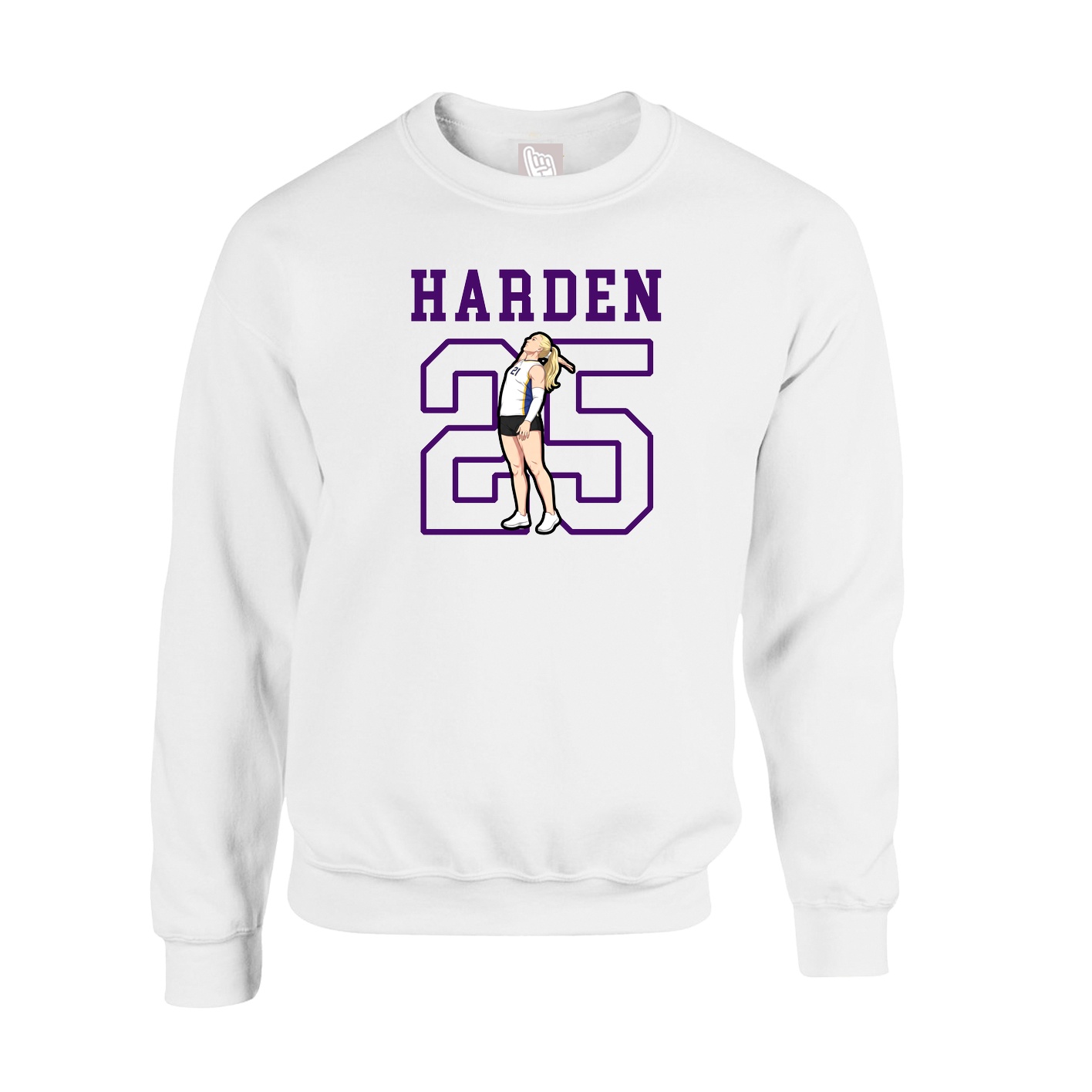 Fleece Crew — Shirsey in White