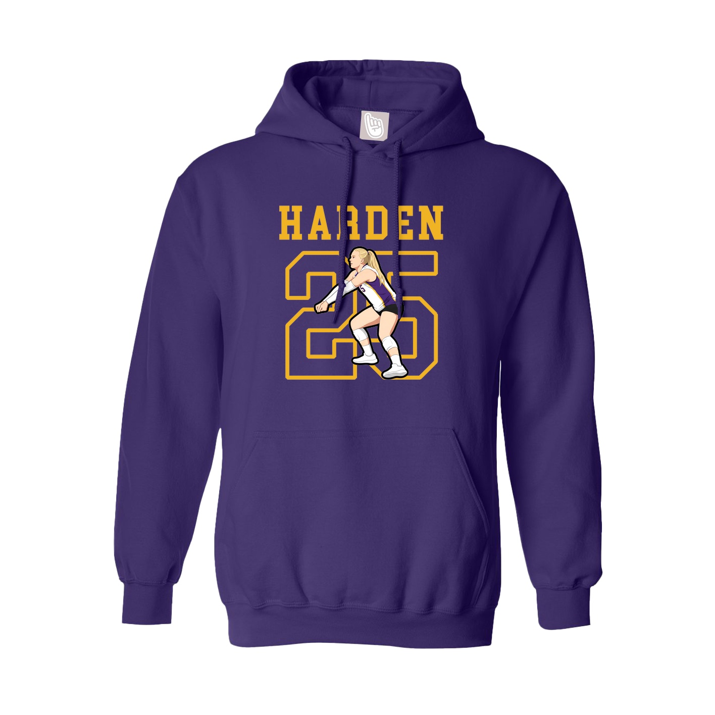 Hoodie — Shirsey in Purple