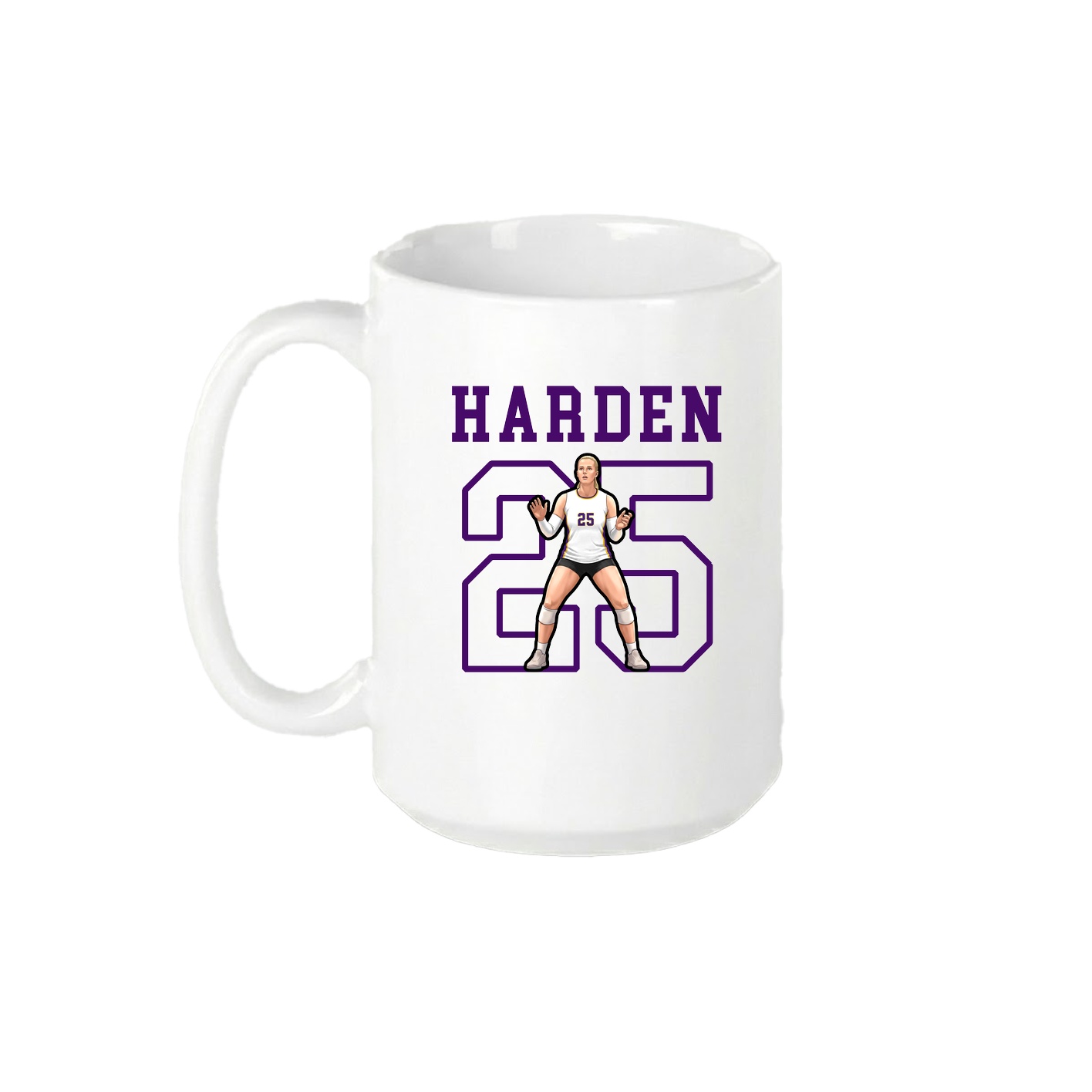 15oz Coffee Mug — Shirsey in White