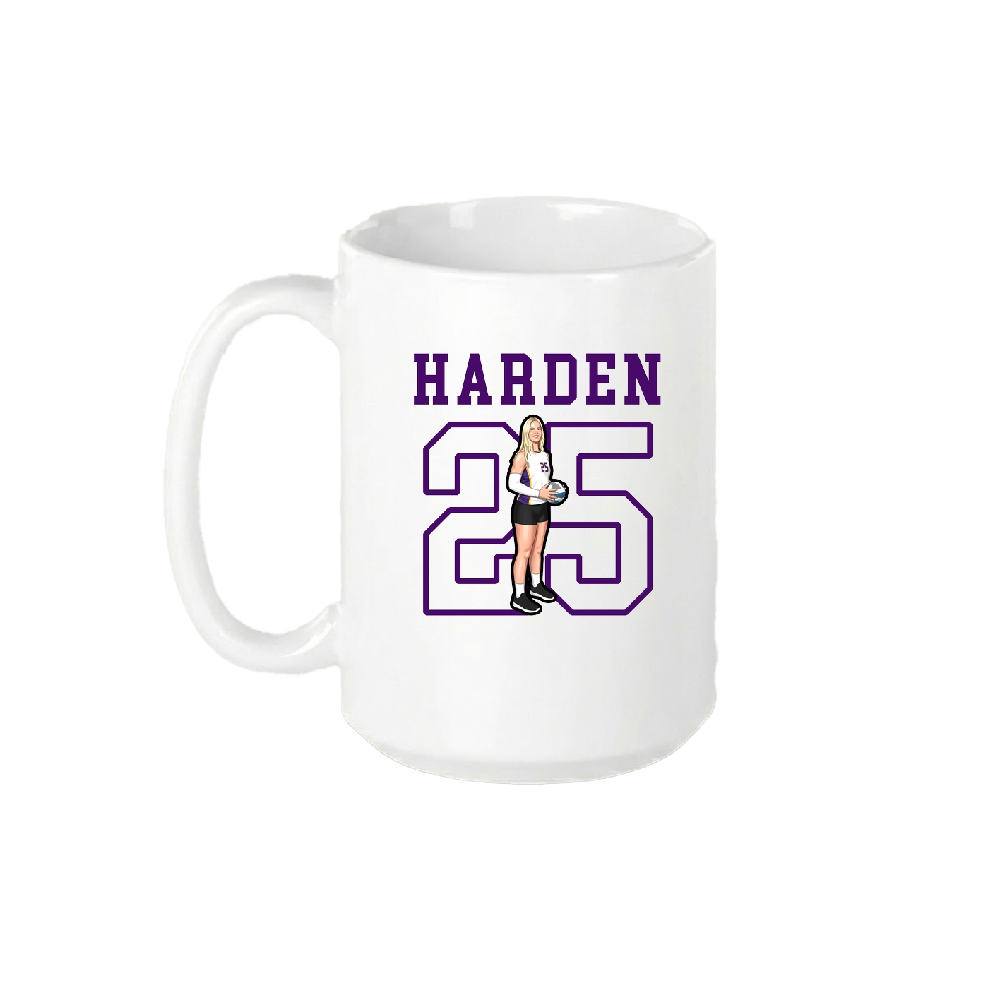 15oz Coffee Mug — Shirsey in White