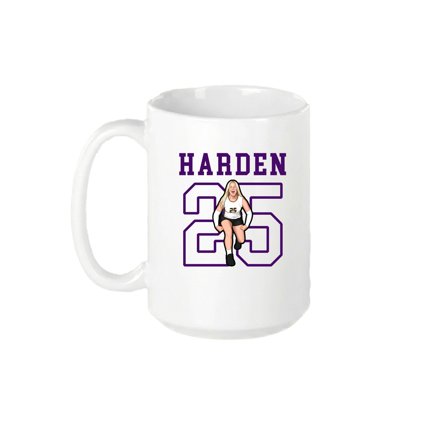 15oz Coffee Mug — Shirsey in White