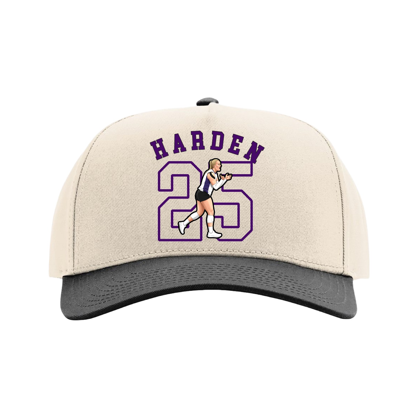 Full Fabric Five-Panel Champ Cap