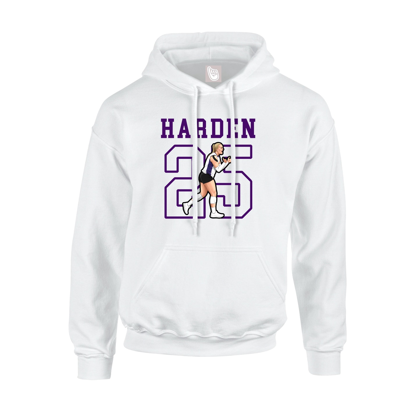 Youth Hoodie — Shirsey in White