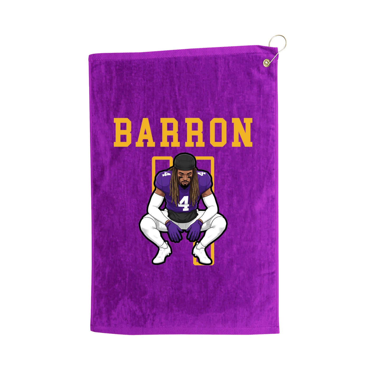 Golf Towel — Shirsey in Purple