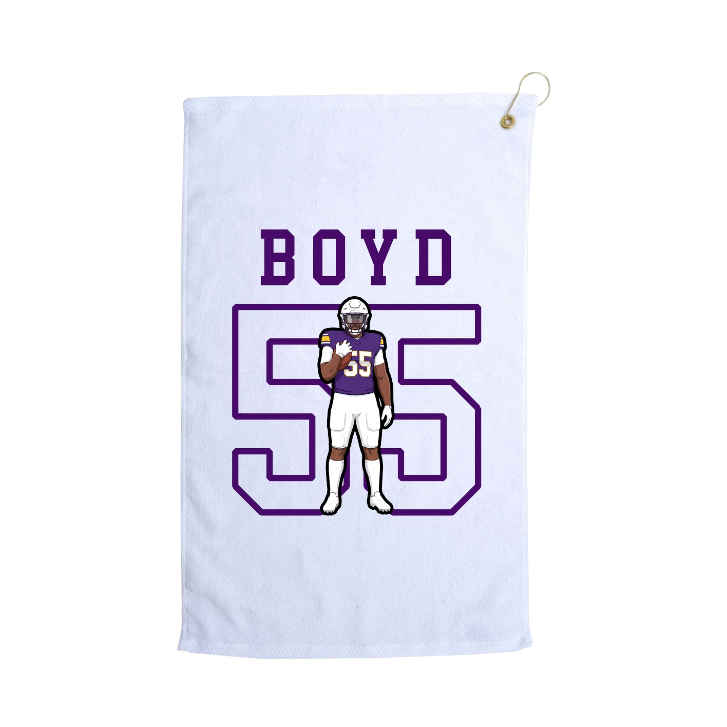 Golf Towel — Shirsey in White