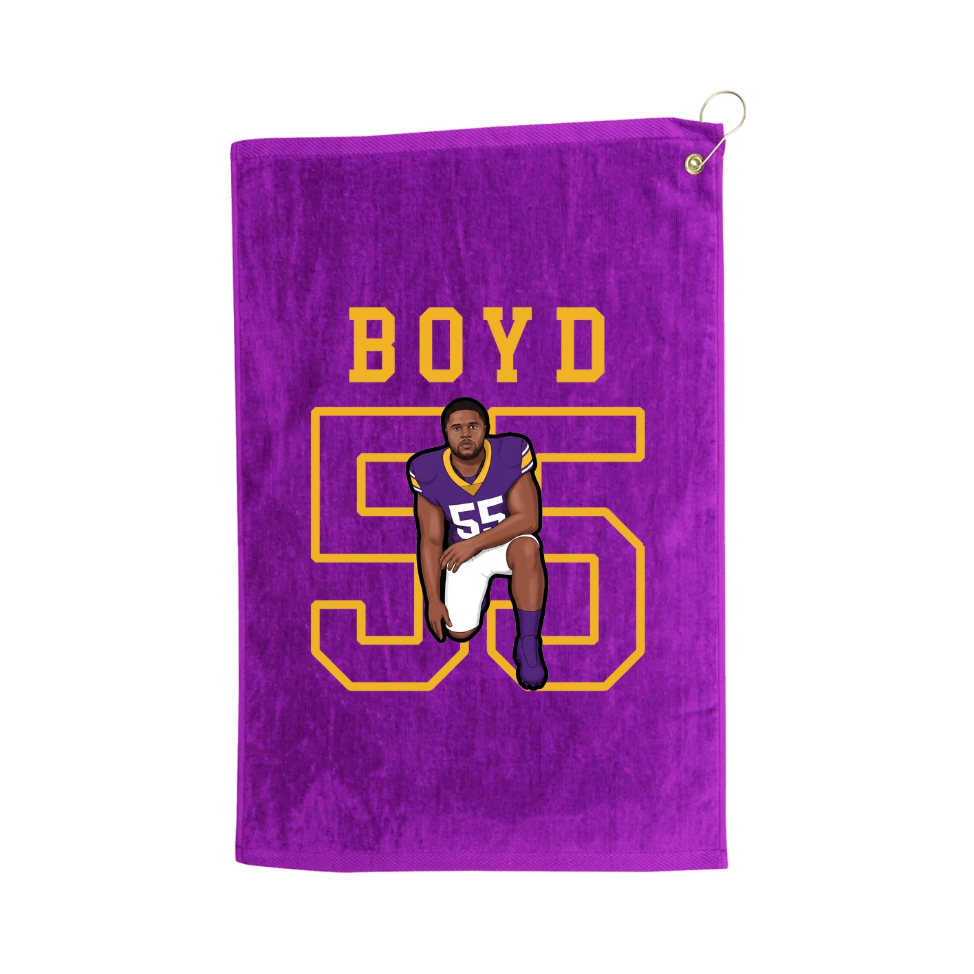 Golf Towel — Shirsey in Purple