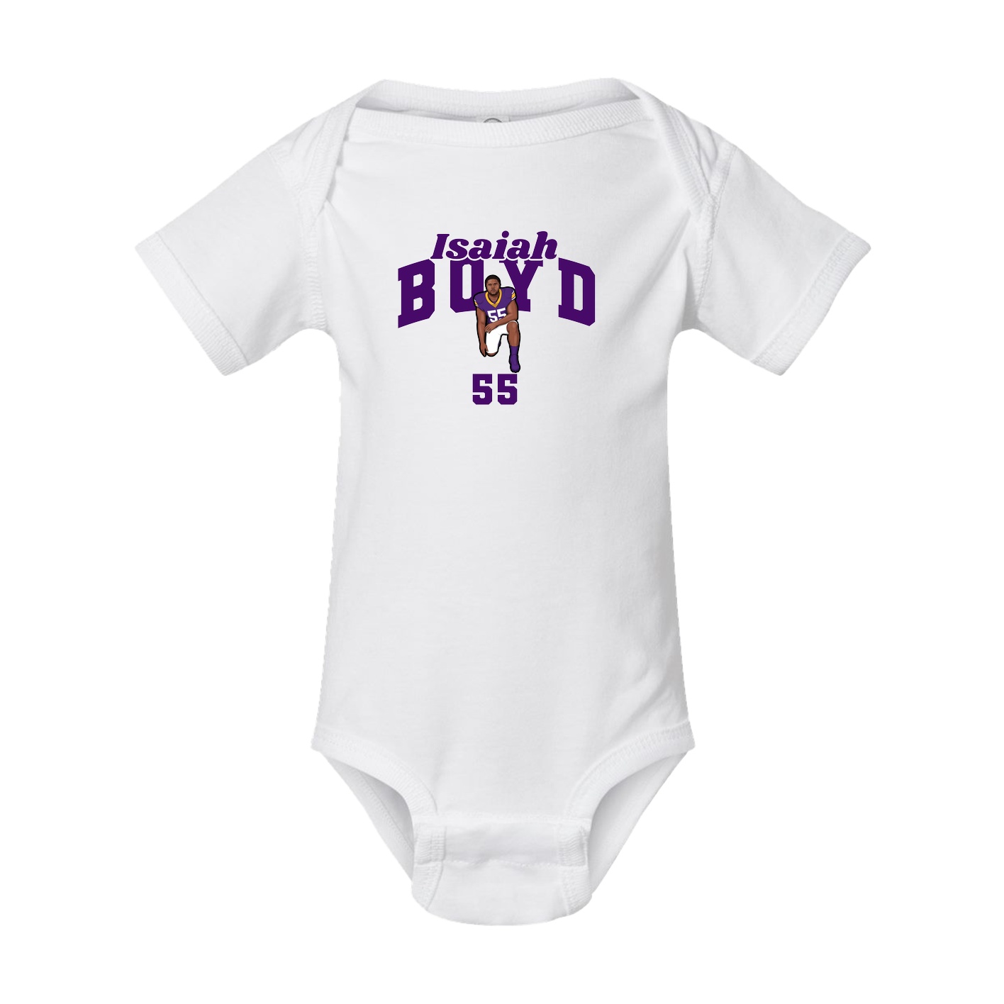 Baby Onesie — Signature Arch in White