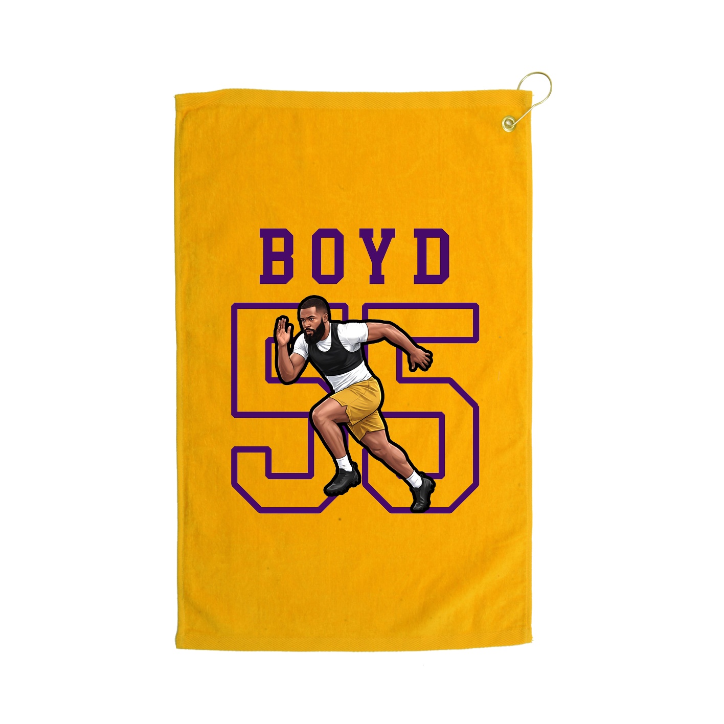 Golf Towel — Shirsey in Gold