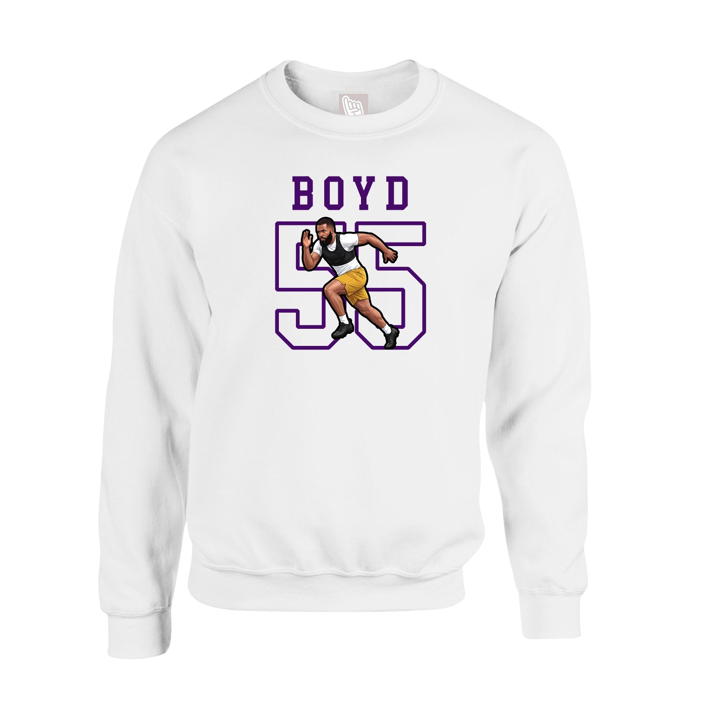 Fleece Crew — Shirsey in White
