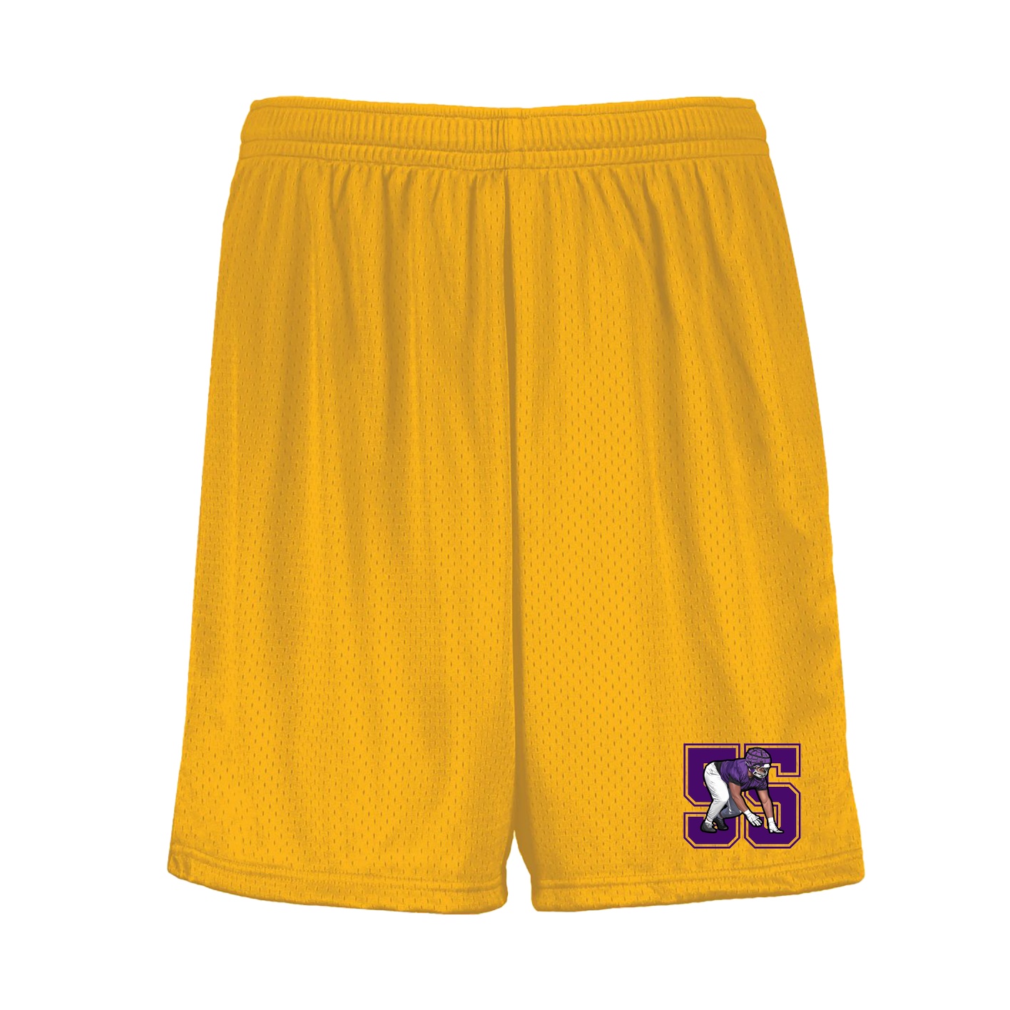 Shorts — Number in Gold