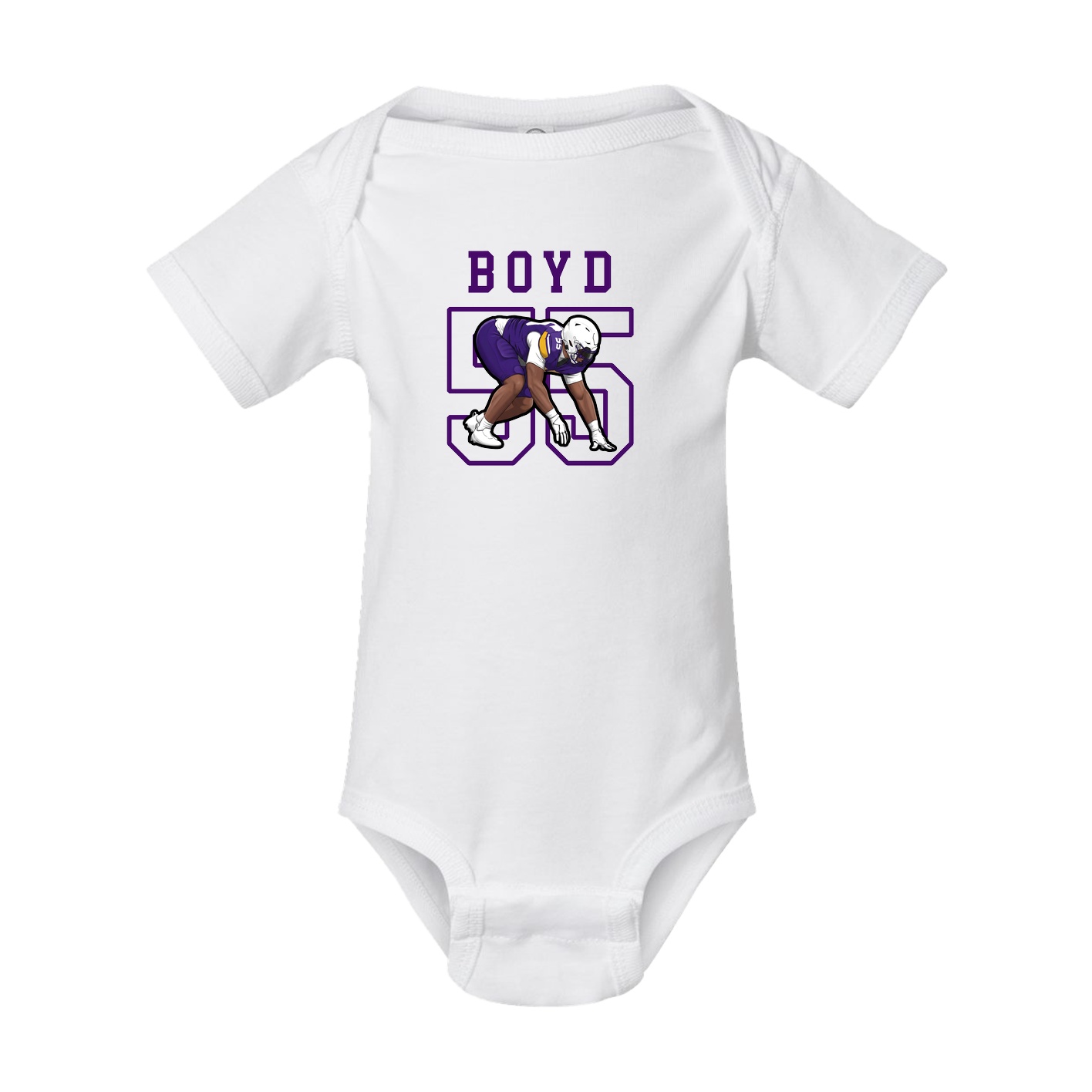 Baby Onesie — Shirsey in White