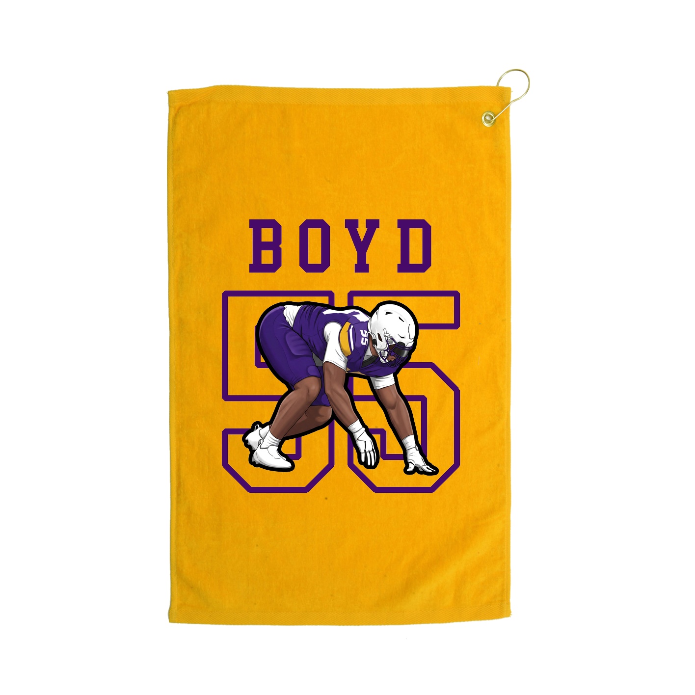 Golf Towel — Shirsey in Gold