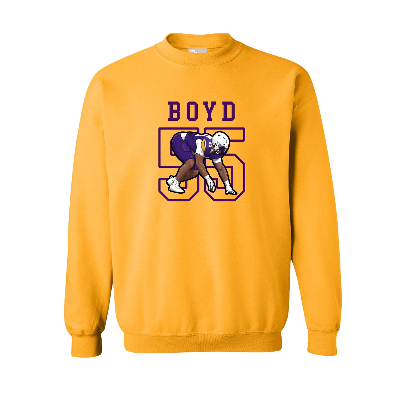 Fleece Crew — Shirsey in Gold