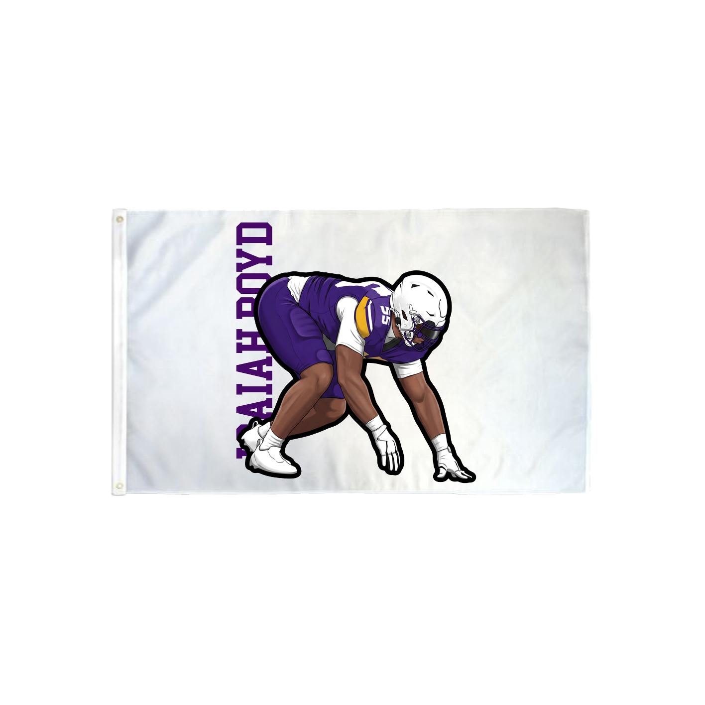 3x5 Flag — Name Vertical in Classic