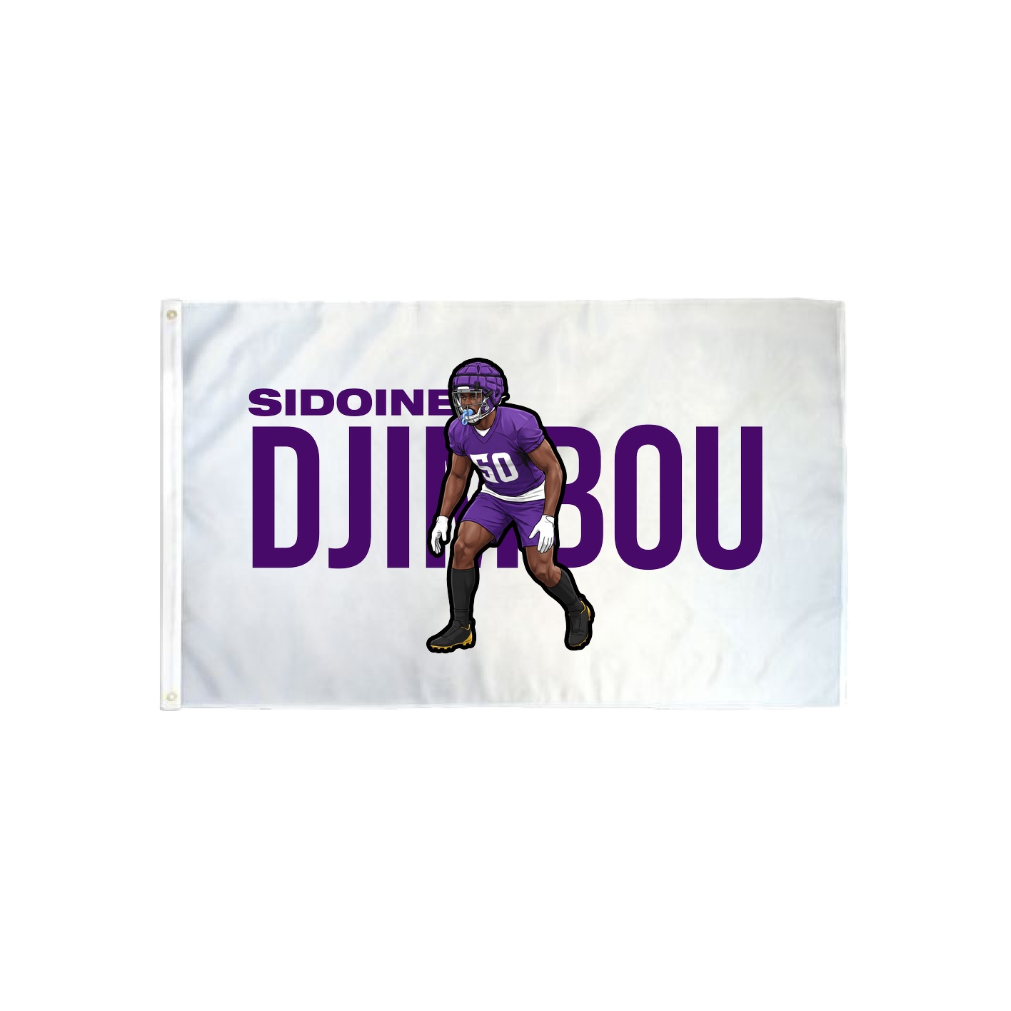 3x5 Flag — Player Name in Classic