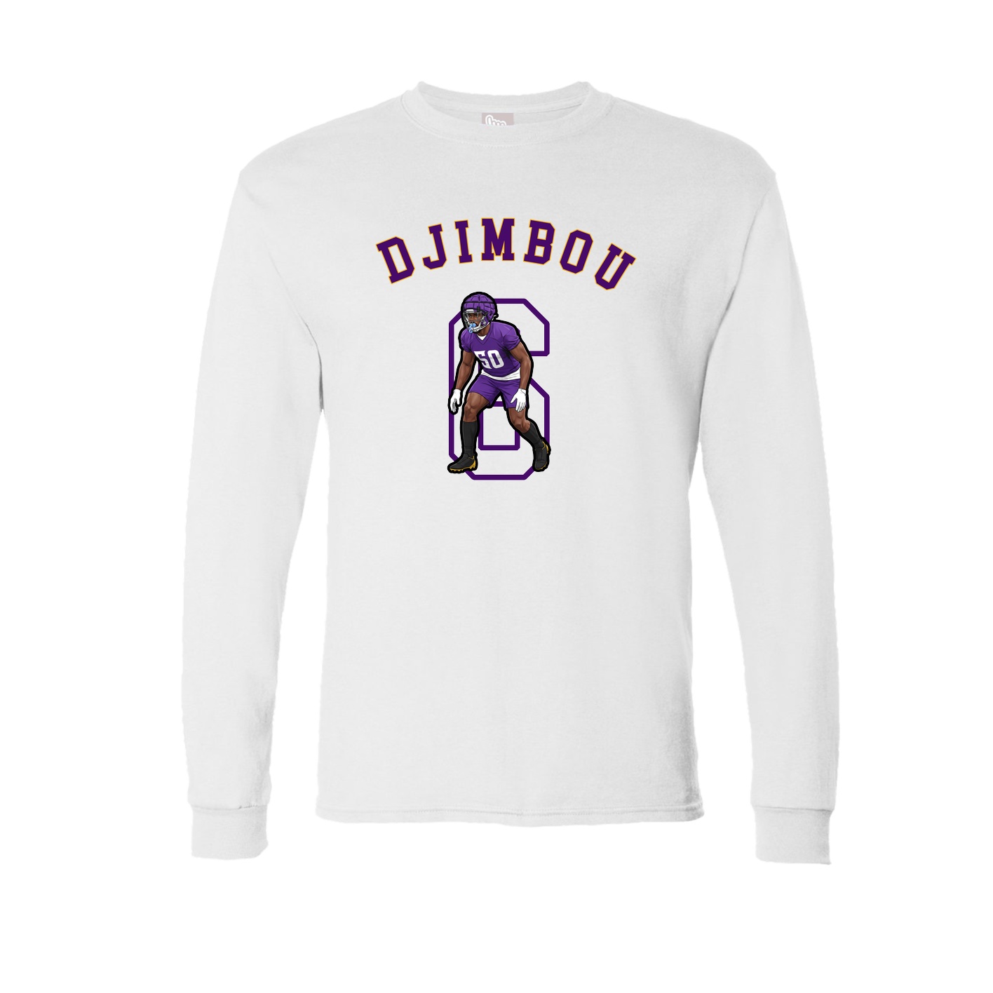 Long Sleeve Tee — Shirsey Arch in White