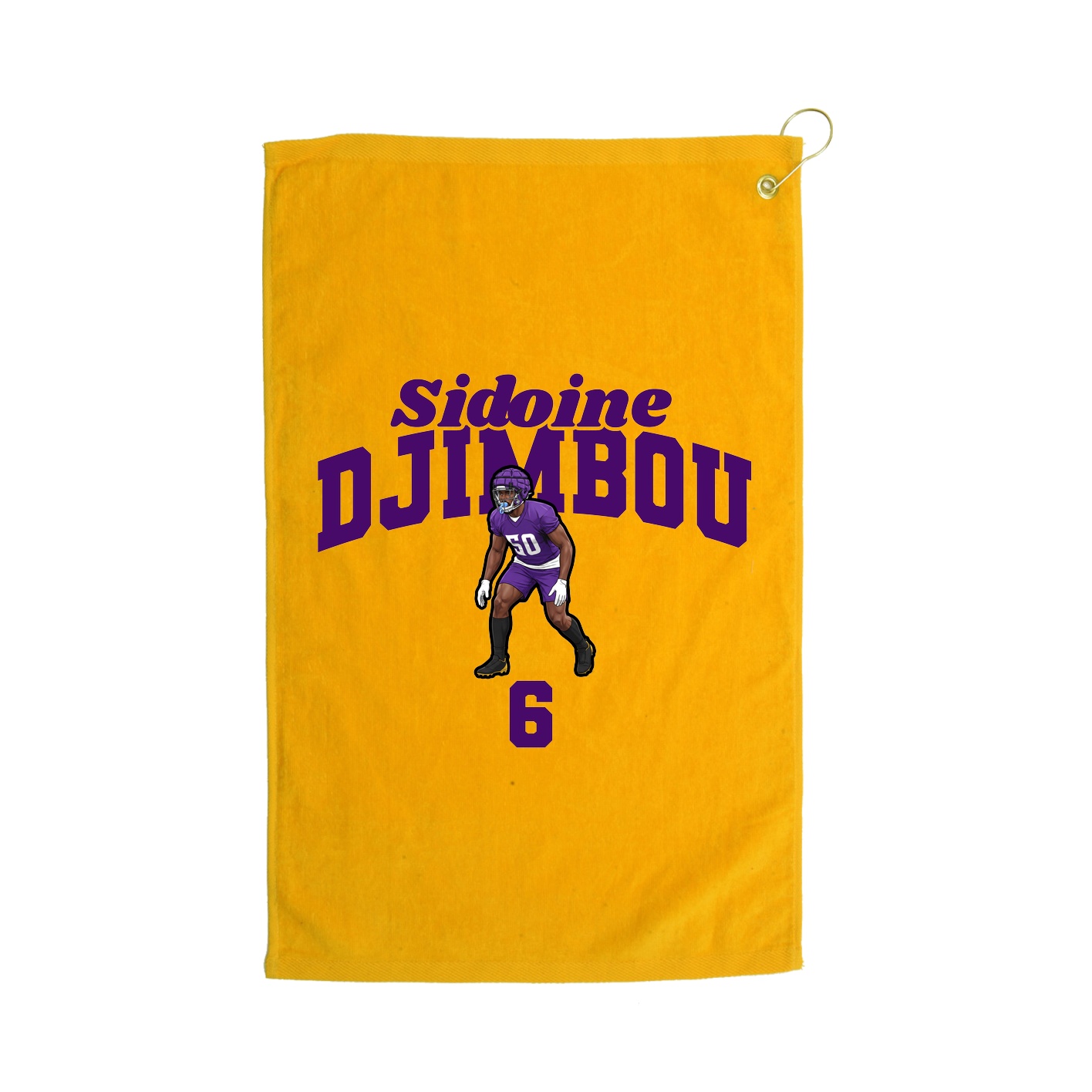Golf Towel — Signature Arch in Gold