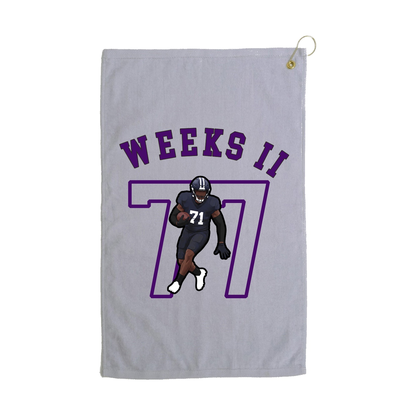 Golf Towel — Shirsey Arch in Grey