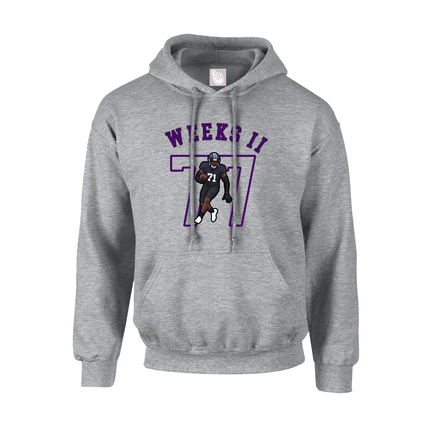 Hoodie — Shirsey Arch in Grey