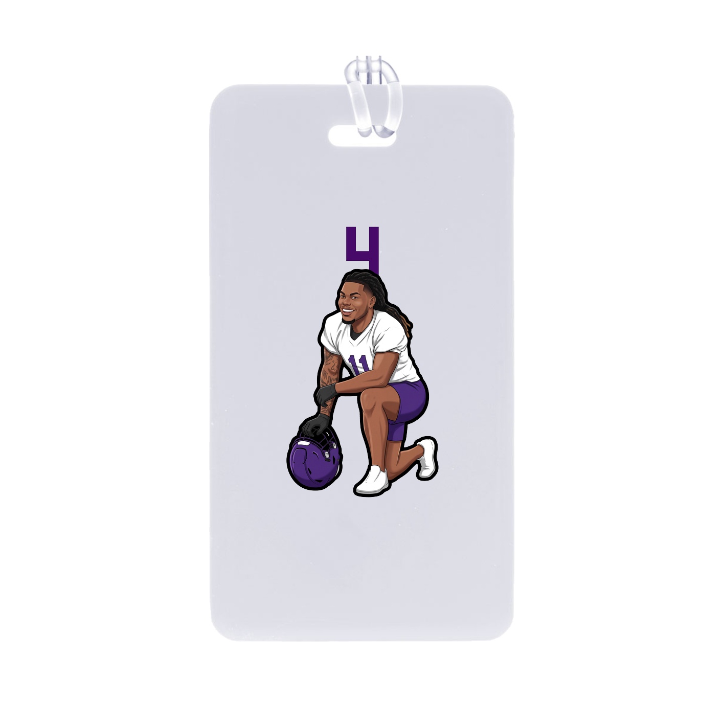 Bag Tag — Number Top in Classic