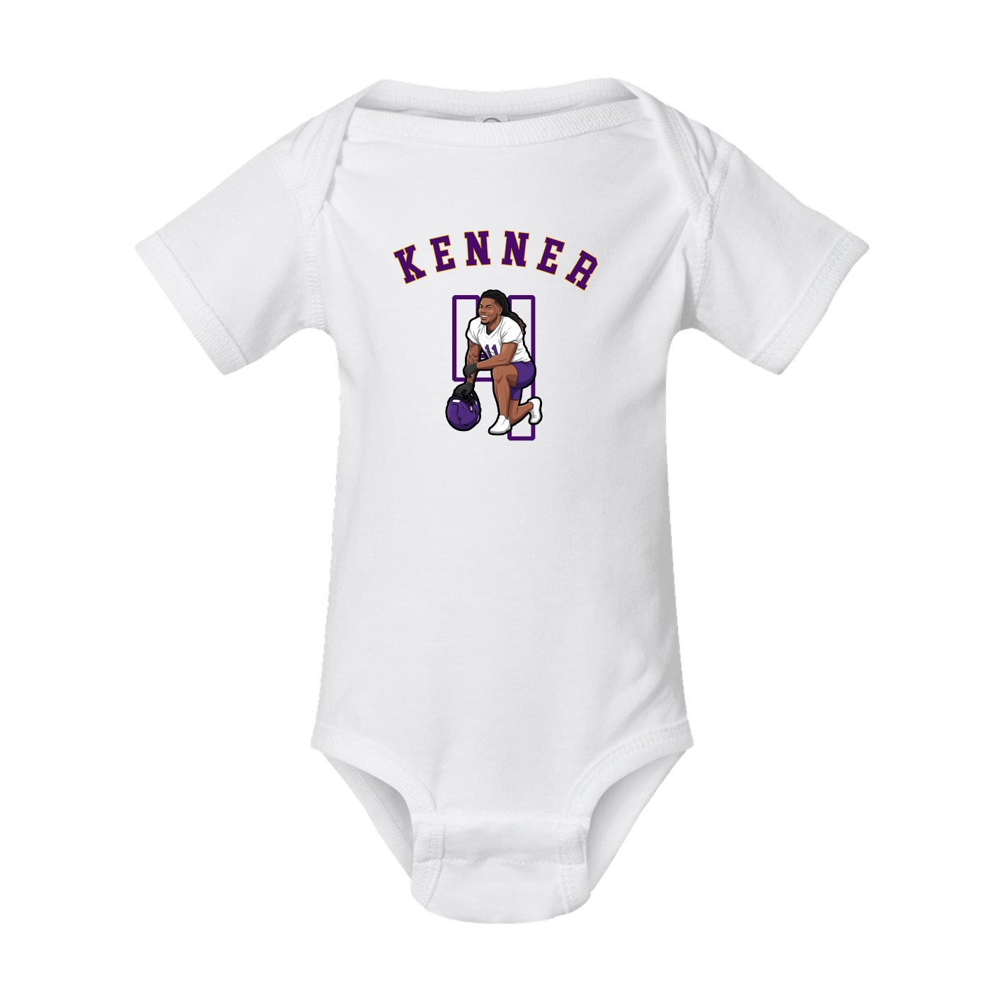 Baby Onesie — Shirsey Arch in White