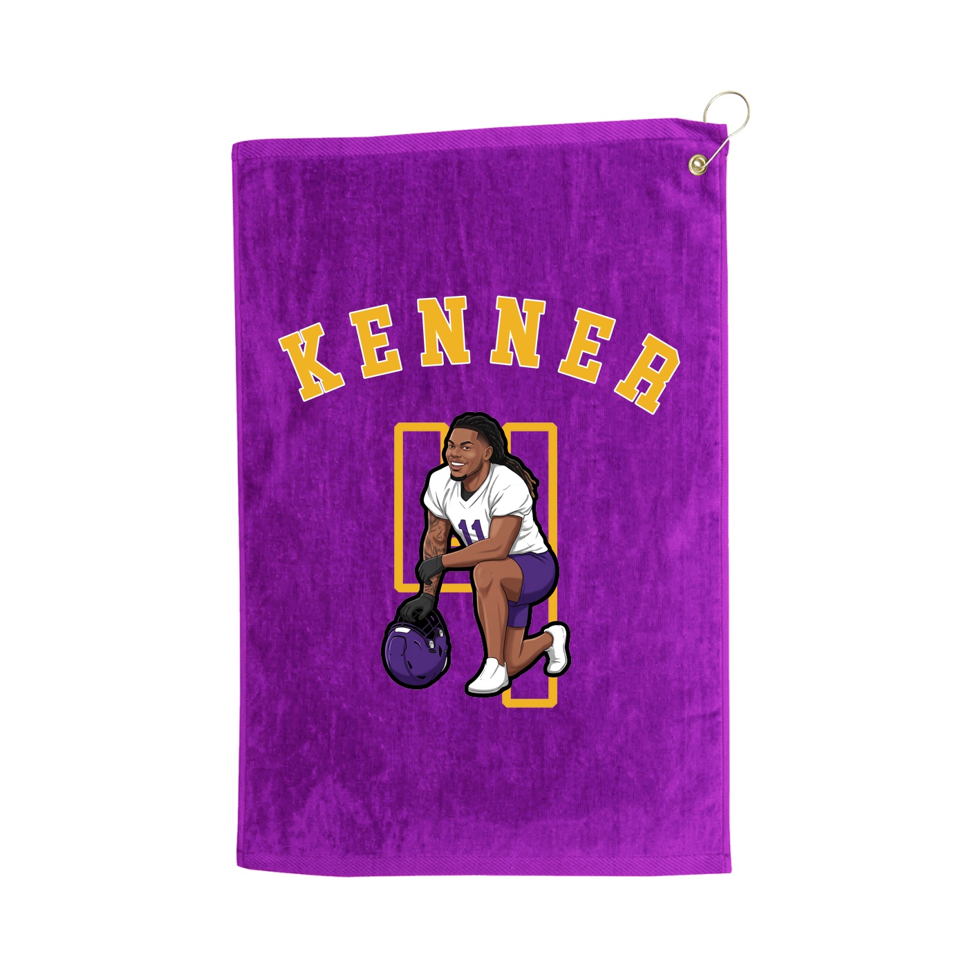Golf Towel — Shirsey Arch in Purple