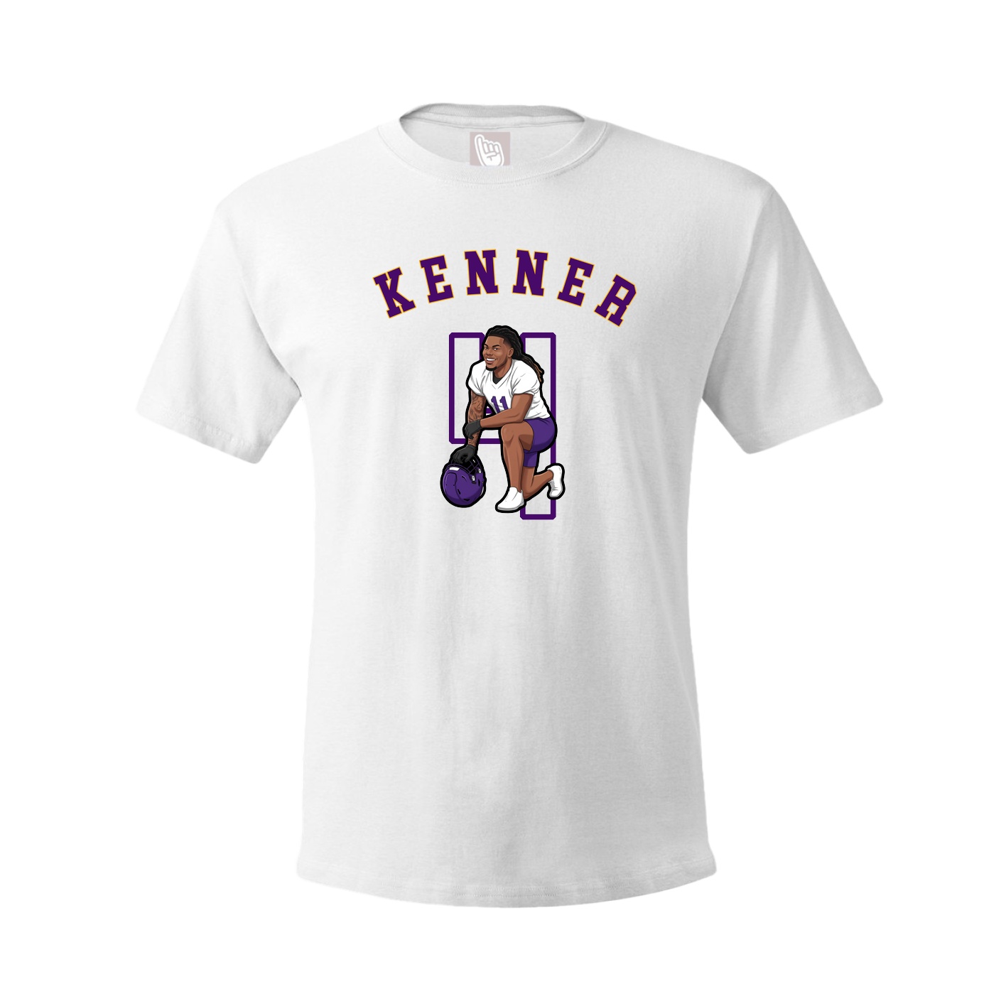 Youth Tee — Shirsey Arch in White