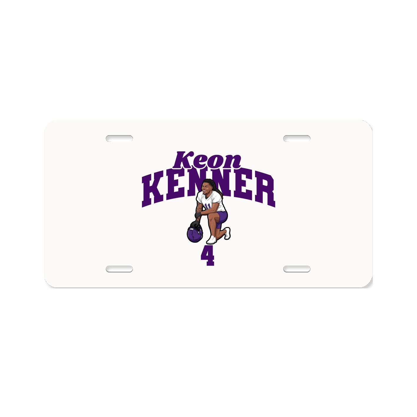 License Plate — Signature Arch in Classic
