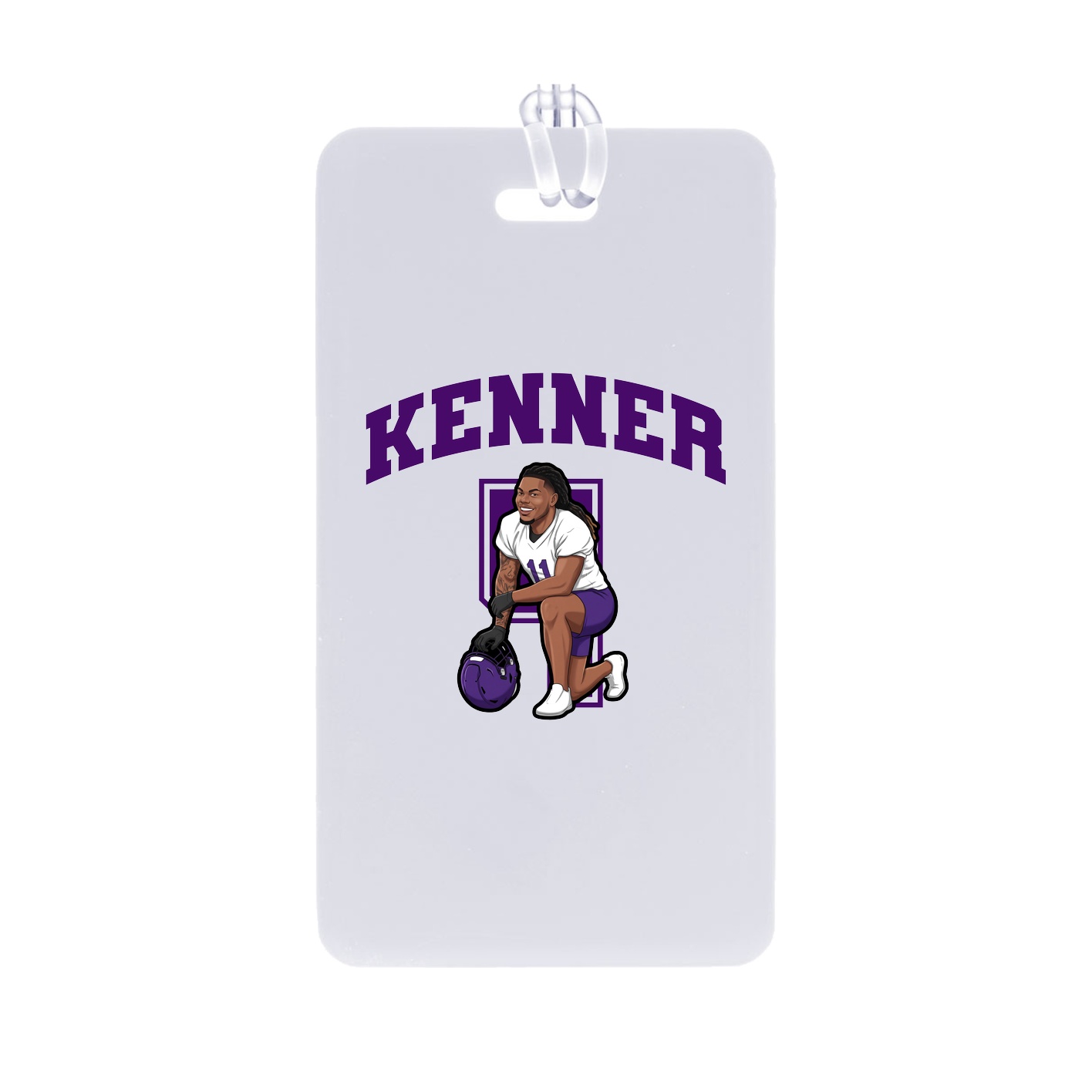 Bag Tag — Number in Classic