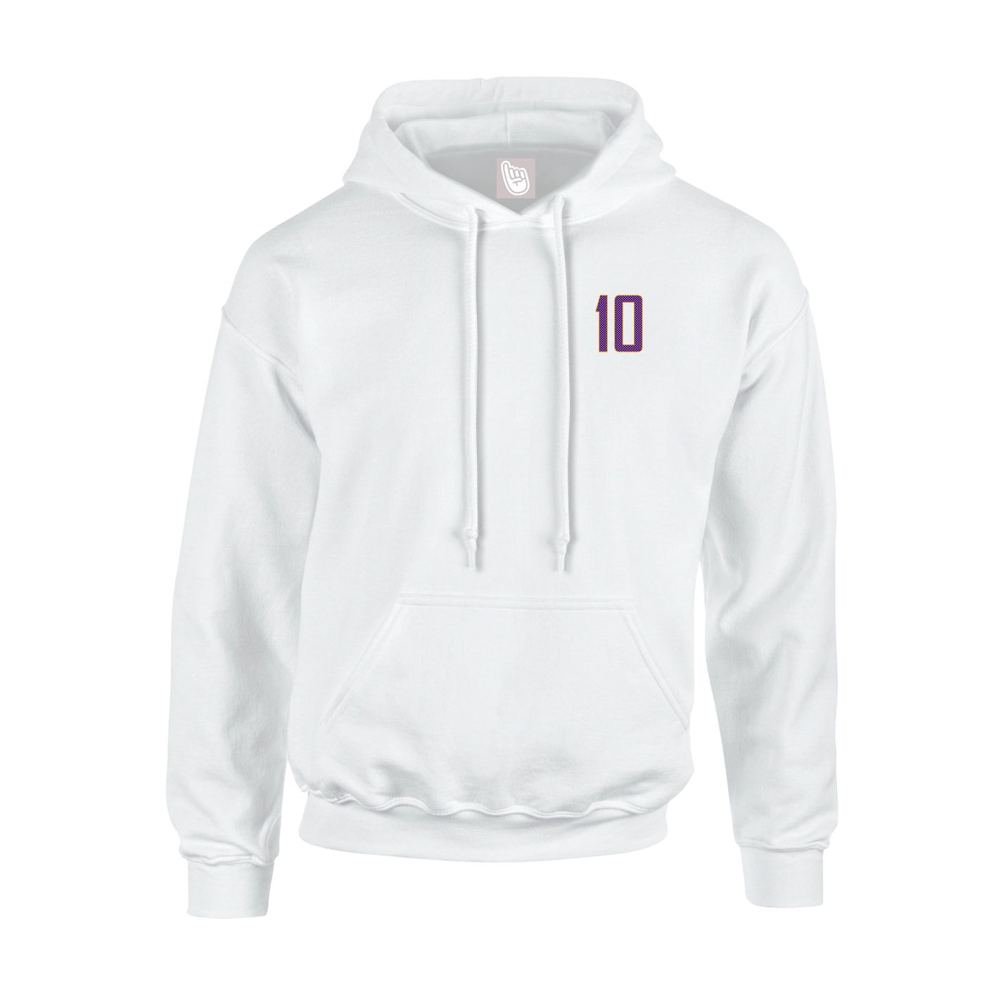 Youth Hoodie — Front Shirsy in White