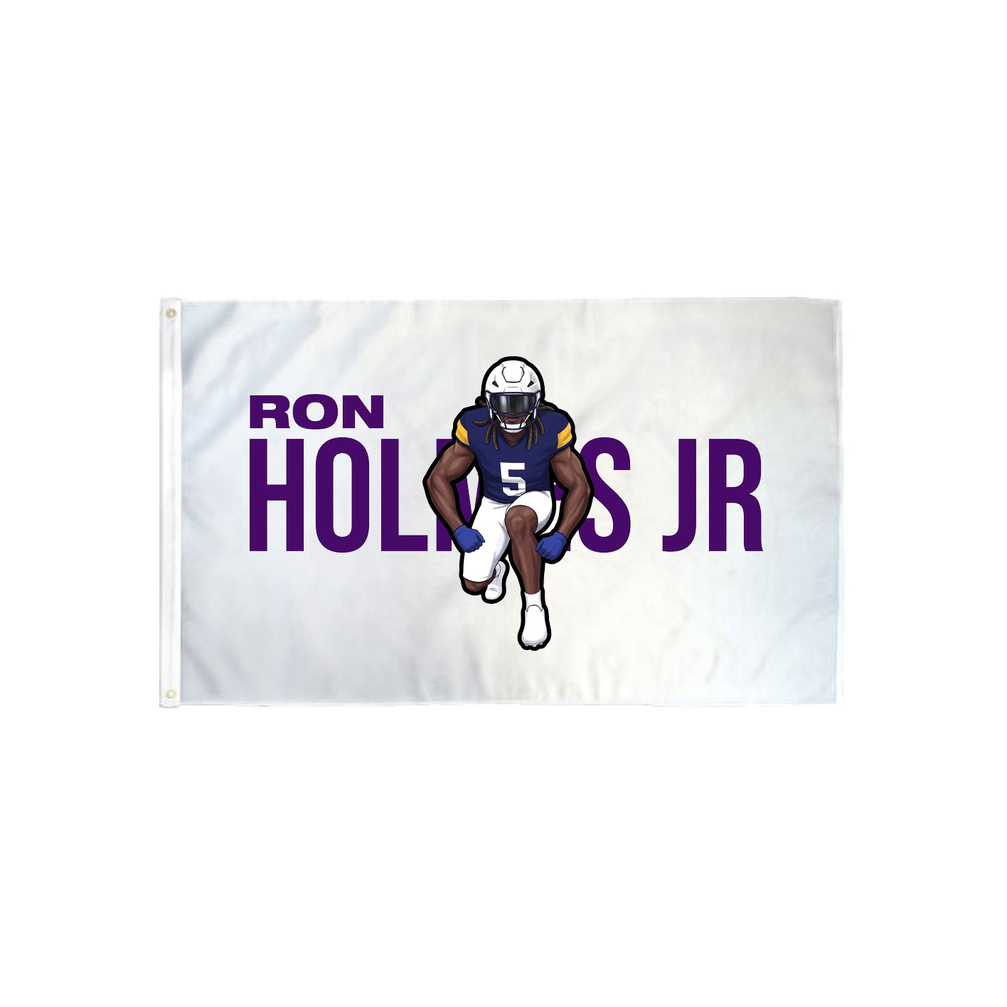 3x5 Flag — Player Name in Classic