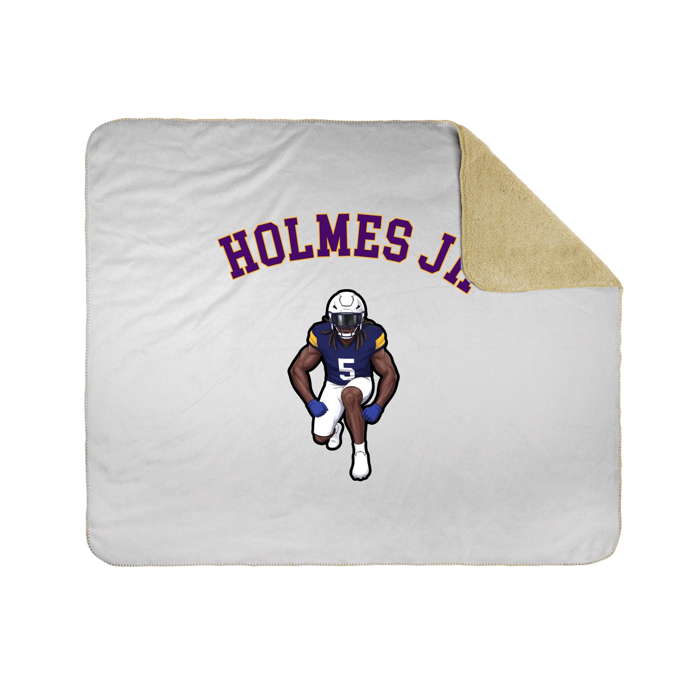 Throw Blanket — Shirsey Arch in White