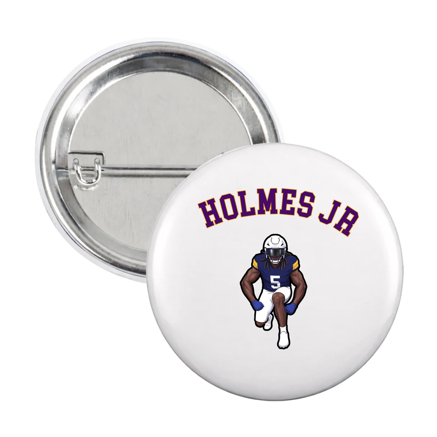 Game Day Button — Shirsey Arch in White