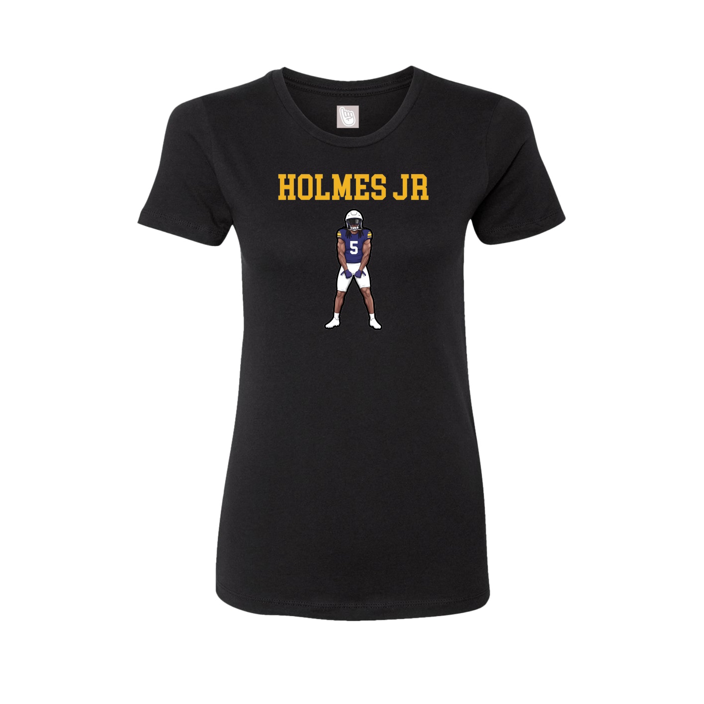 Fitted Women's Tee — Shirsey in Black