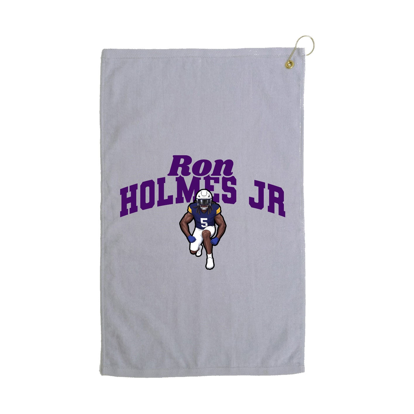 Golf Towel — Signature Arch in Grey