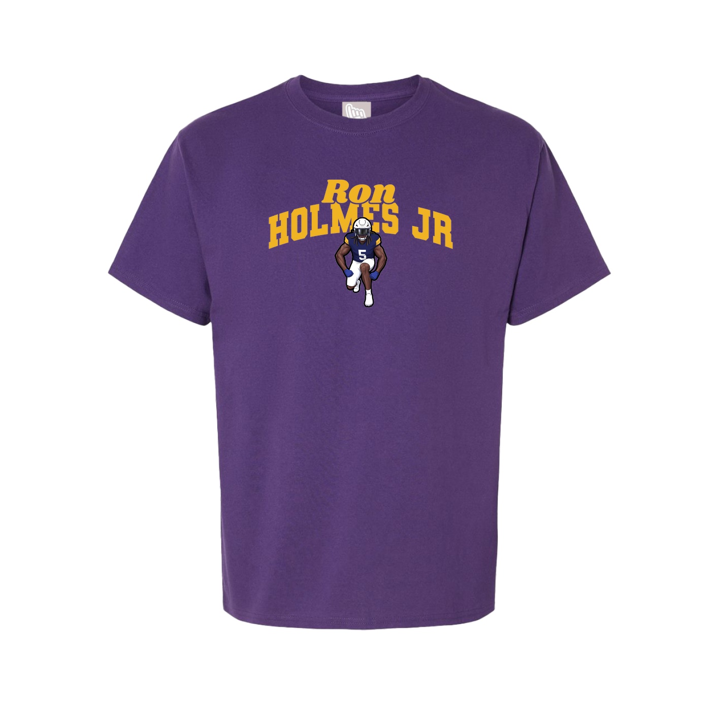 Tee — Signature Arch in Purple