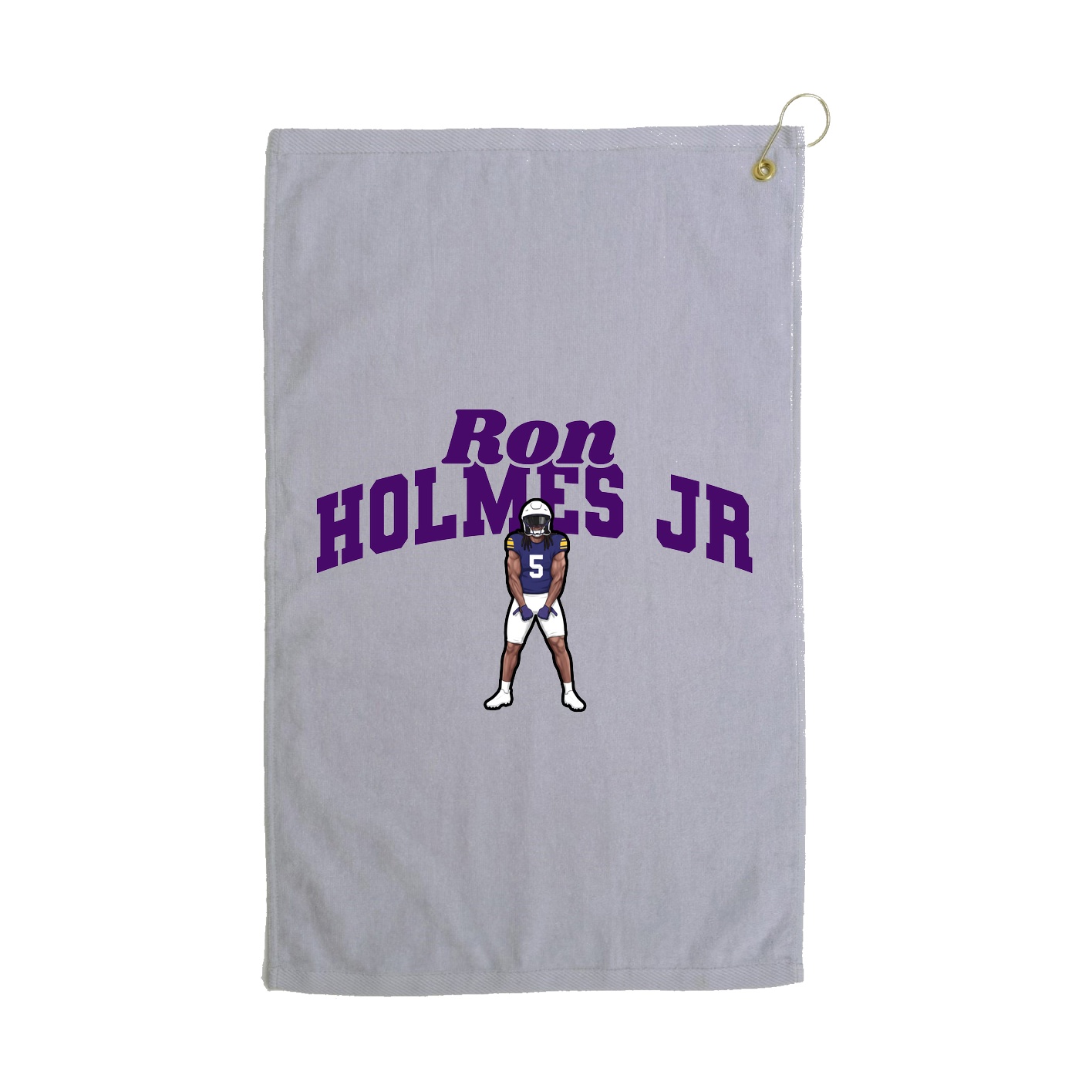 Golf Towel — Signature Arch in Grey