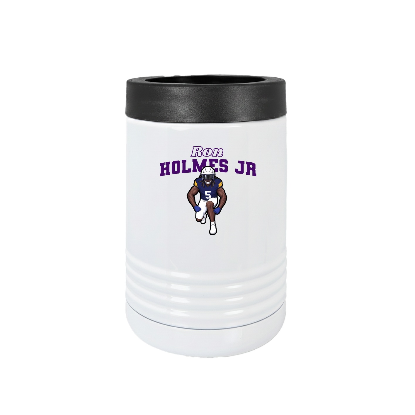 Beverage Holder — Name Arch in White